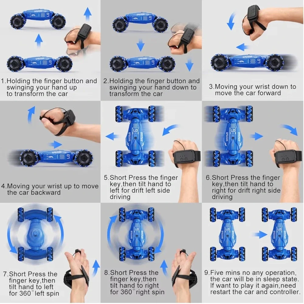 Remote Control Stunt Car